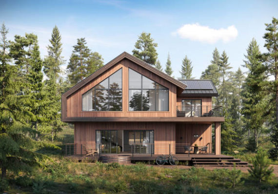 construction d'un chalet en Haute-Savoie