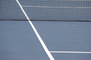 Construction d'un court de tennis à Nice