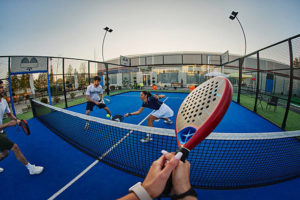 Entretien court de tennis